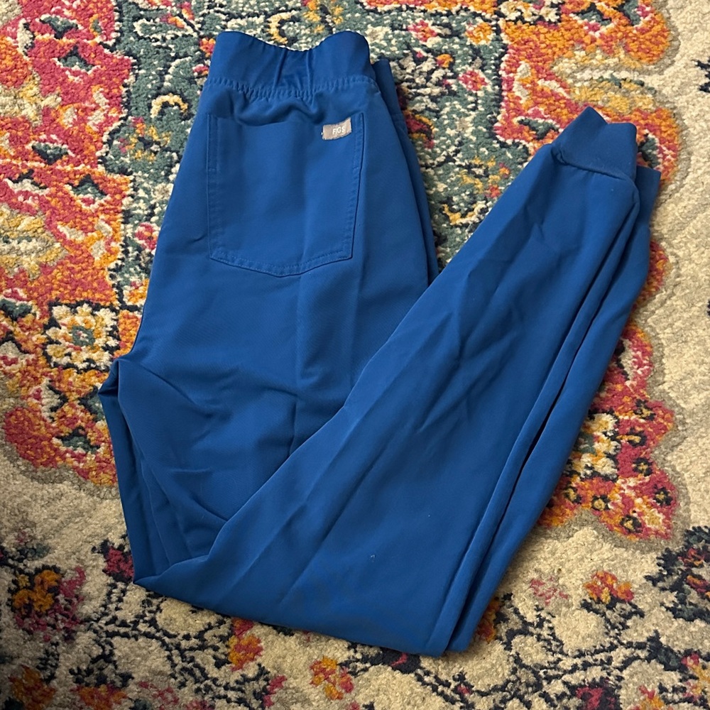 Figs Vibrant Blue Joggers